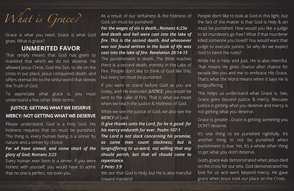 Amazing Grace - Trifold Gospel Tract